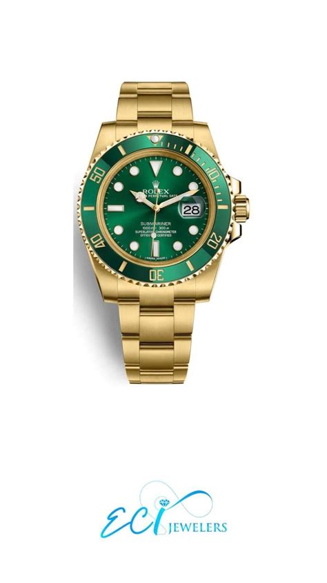 submariner green gold